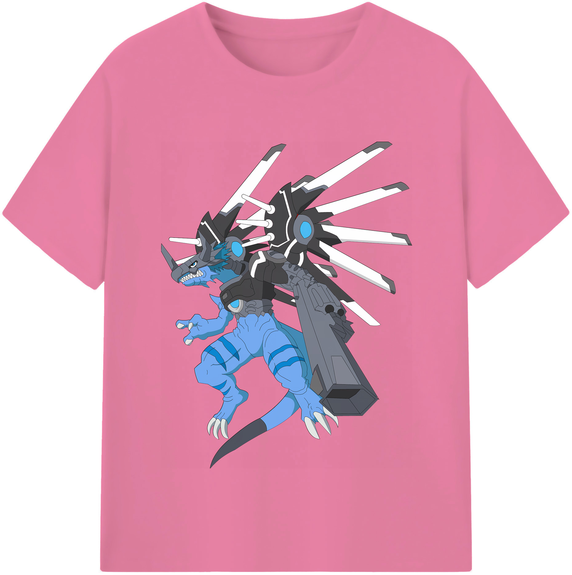 （画像用） Digimon デジタルモンスター/デジモン 綿100％半袖Tシャツ（フロントプリント）